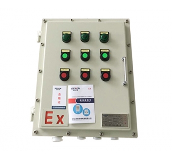 BXK防爆控制箱 風(fēng)機(jī)水泵按鈕操作開(kāi)關(guān)箱