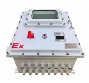 7/10寸觸摸屏防爆配電箱 鋼板焊接鼠標(biāo)操作控制箱