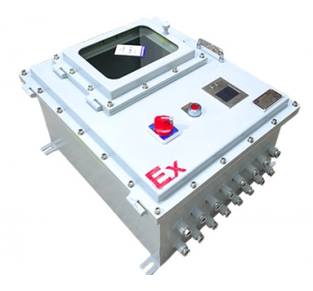 7/10寸觸摸屏防爆配電箱 鋼板焊接鼠標(biāo)操作控制箱